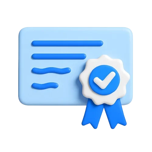 icono certificado